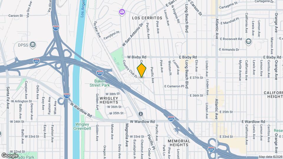 3690 Country Club Dr Map and Location Details