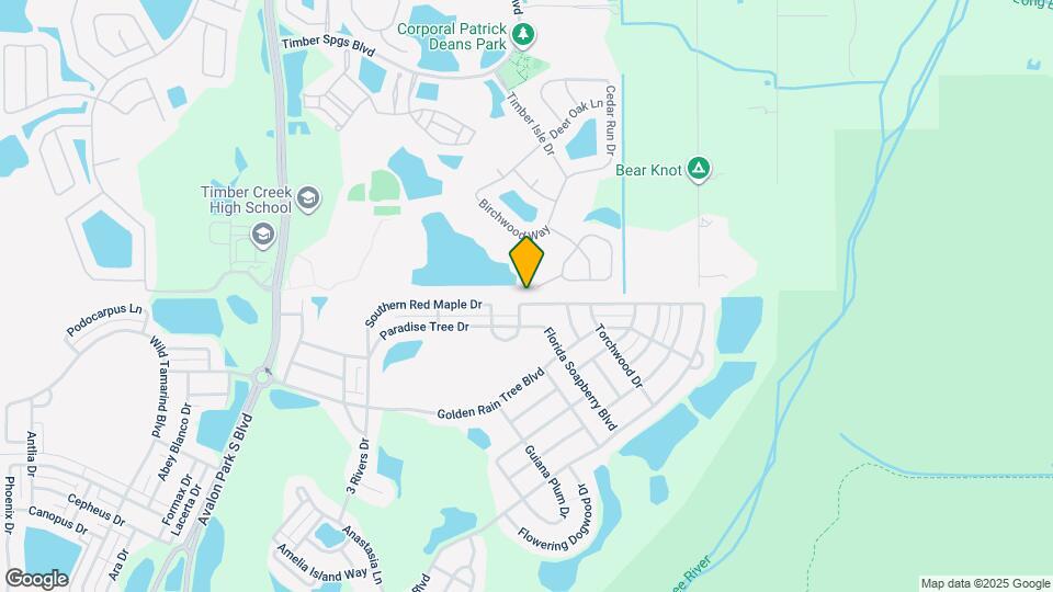 1721 Saffron Plum Ln Map and Location Details