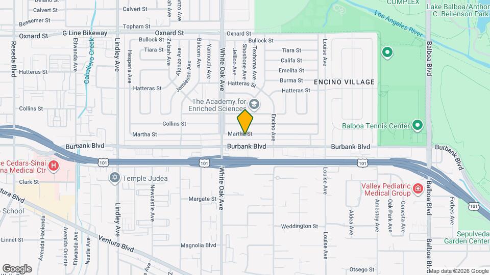 17608 Martha St Map and Location Details