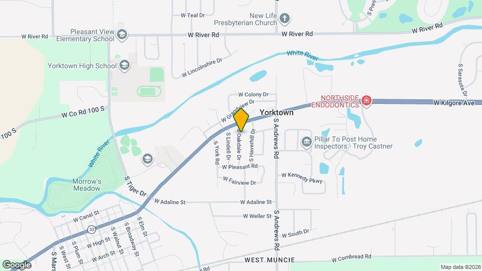 1604 S Oakdale Dr Map and Location Details