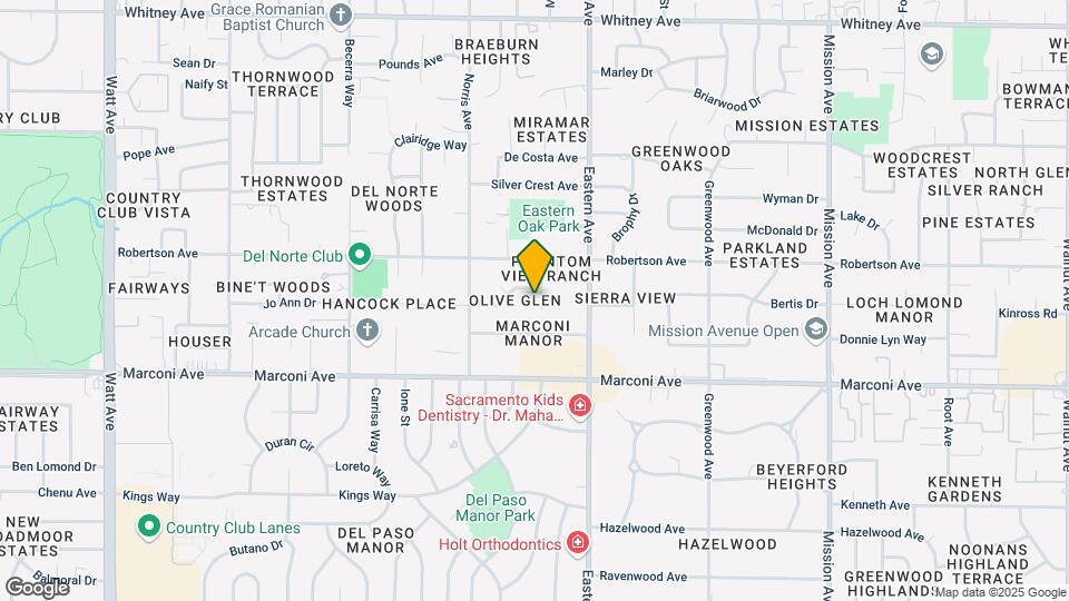 3009 Olive Glen Ct Map and Location Details
