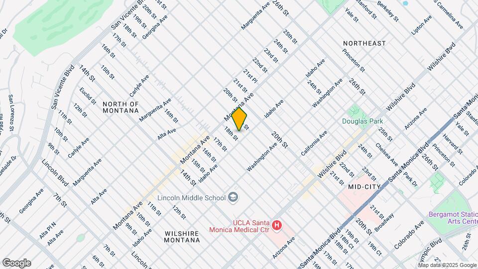 847 18th St Map and Location Details