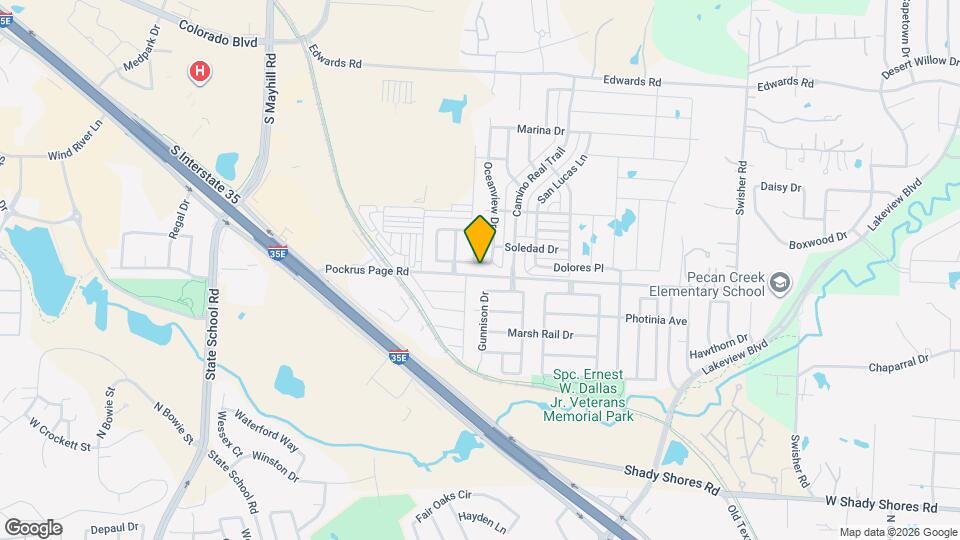 5204 Pebble Beach Tr Map and Location Details