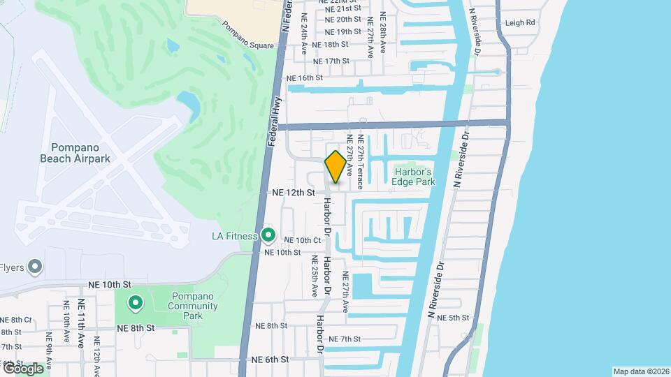 1201 NE 26th Terrace Map and Location Details