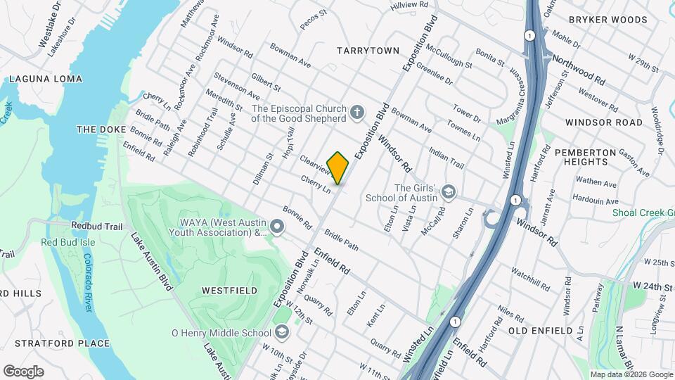 2700 Cherry Ln Map and Location Details