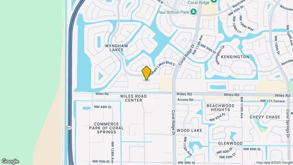 11931 NW 47th Manor Map and Location Details
