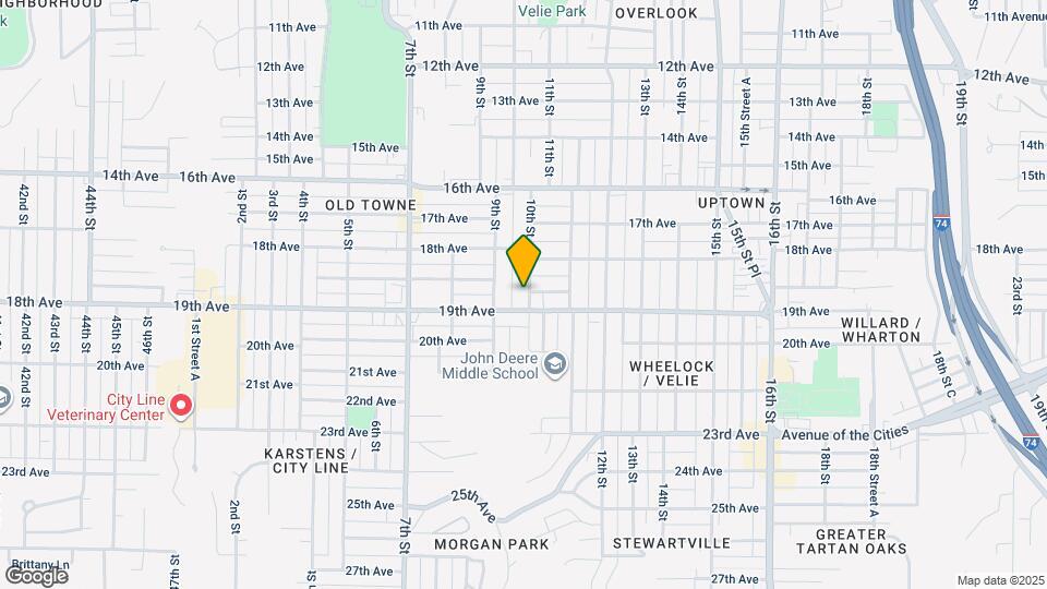 1847 10th St Map and Location Details