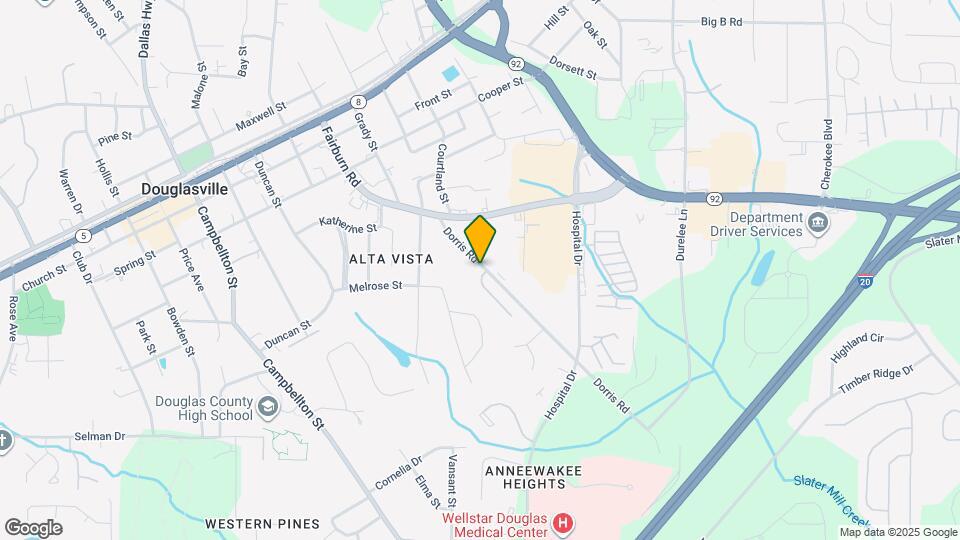 8501 Westchester Dr Map and Location Details