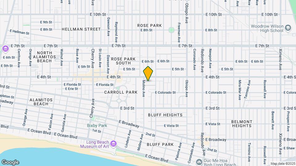 2729 E De Soto St Map and Location Details