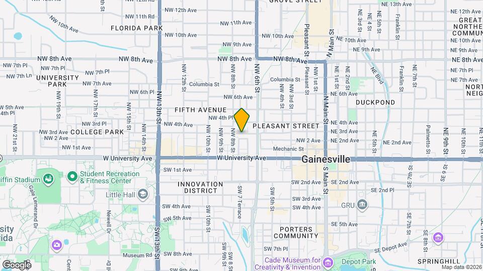 716 NW 2 Ave Map and Location Details