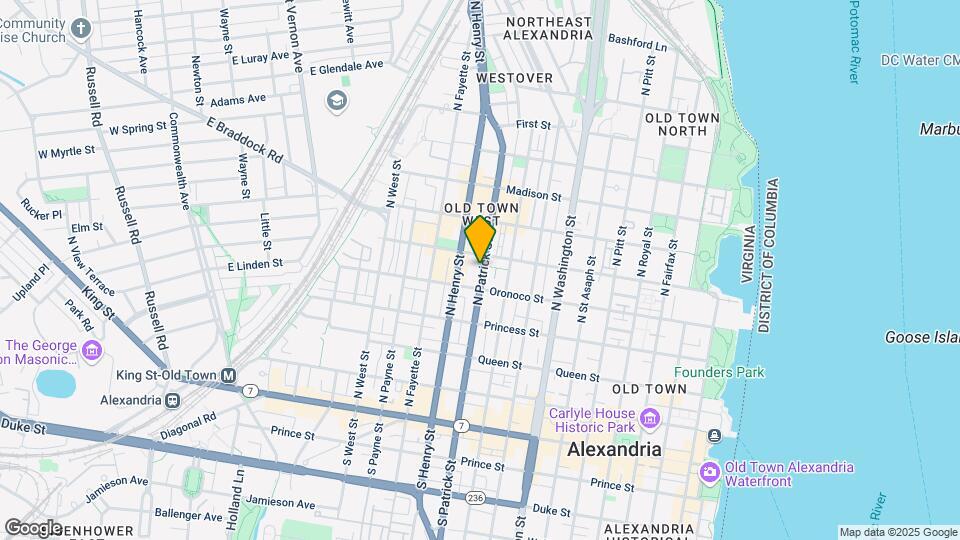 518 N Patrick St Map and Location Details