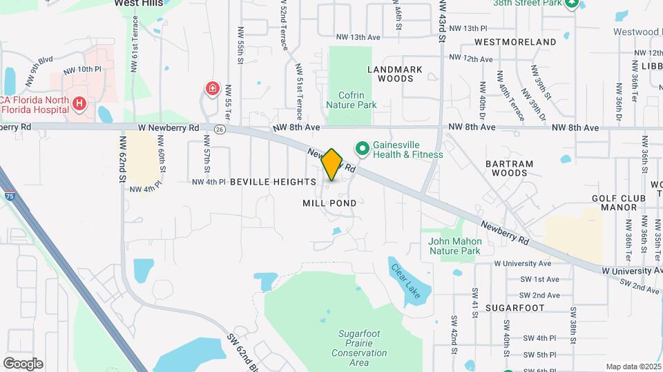 431 NW 50th Blvd Map and Location Details