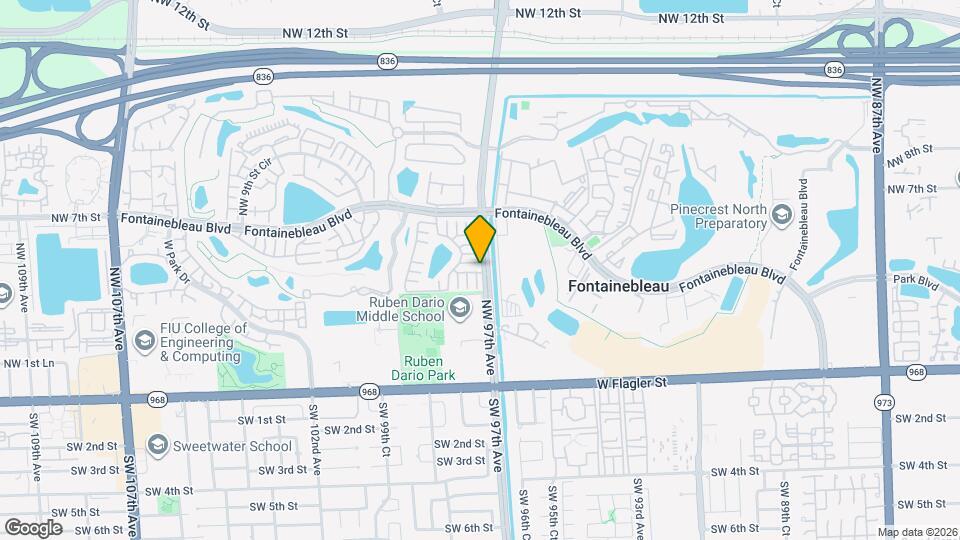 9711 NW 4th Ln Map and Location Details