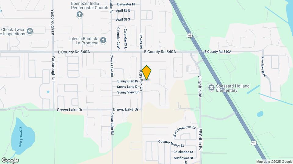6446 Polly Ln Map and Location Details