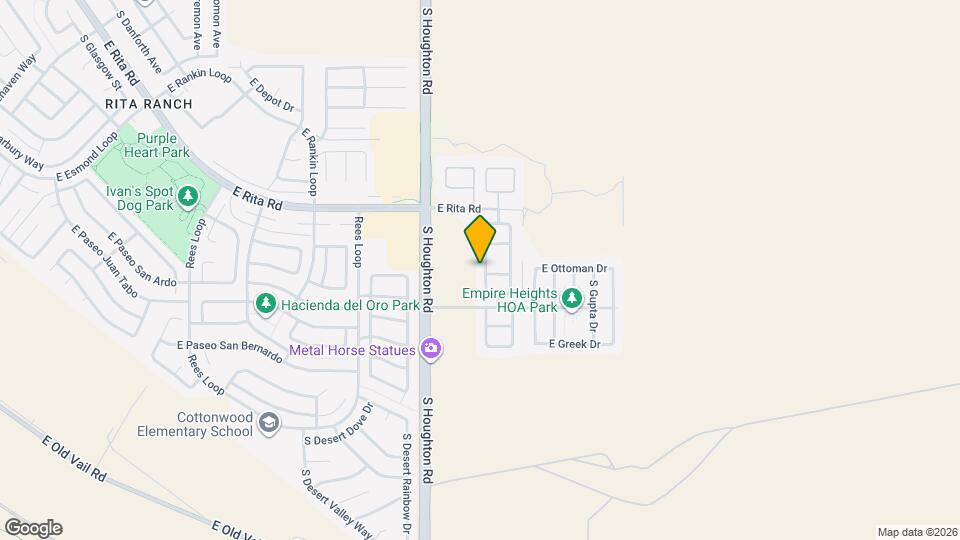 8332 S Lost Mountain Rd Map and Location Details