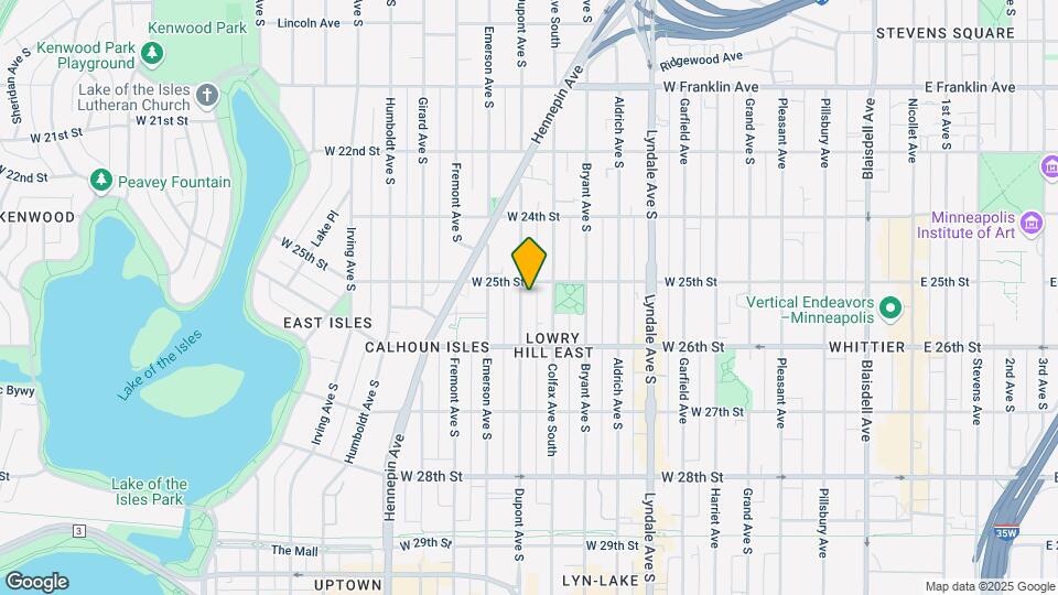 2509 Dupont Ave S Map and Location Details