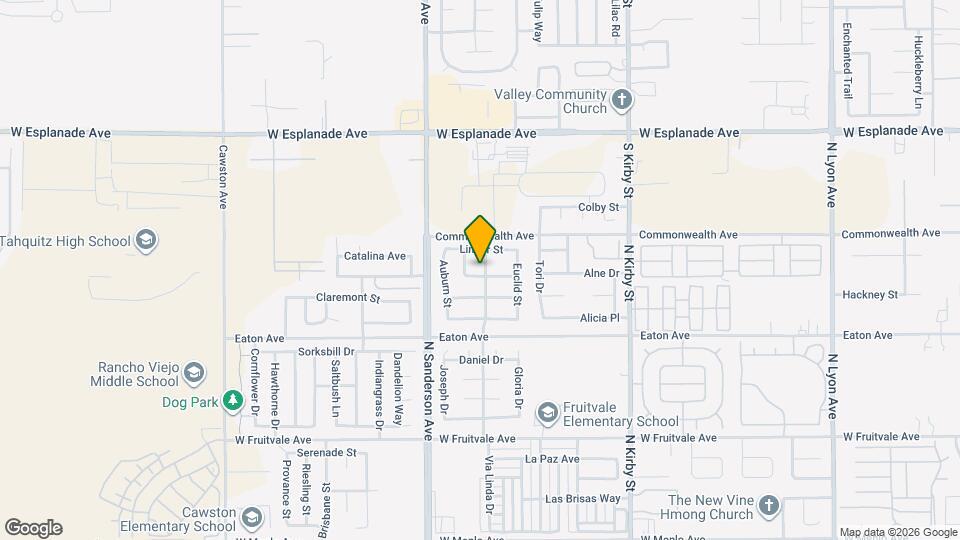 1245 Millie Dr Map and Location Details