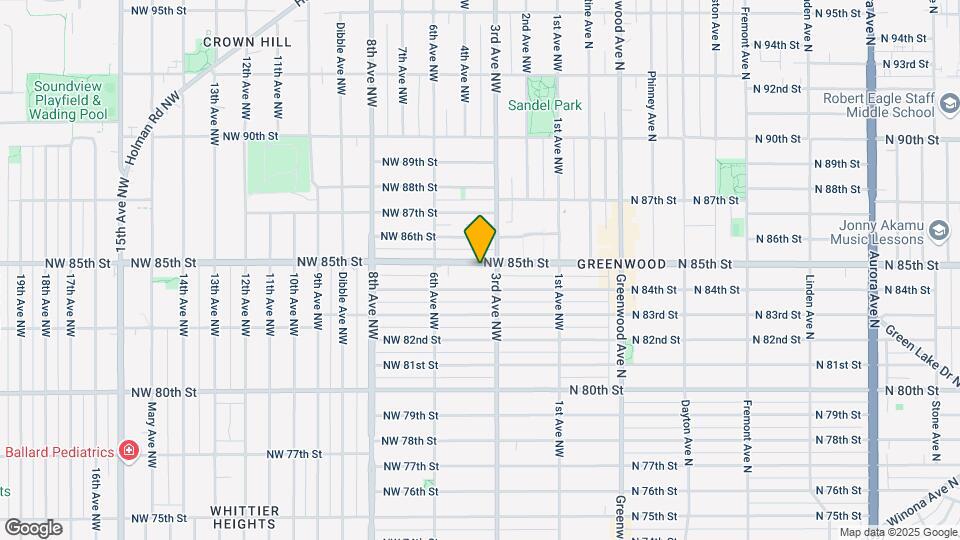 315 NW 85th St Map and Location Details