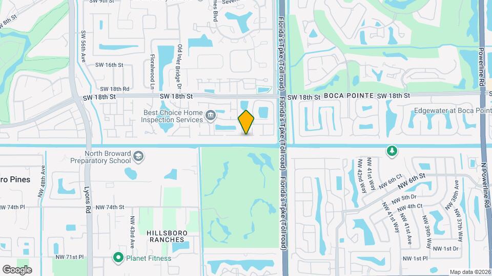 8316 Huntsman Pl Map and Location Details