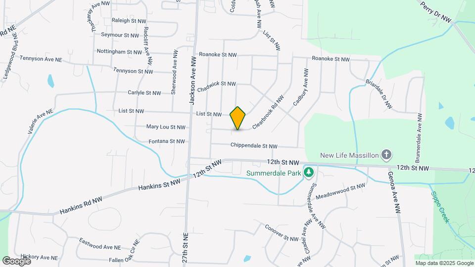 1606-1608 Clearbrook Rd NW Map and Location Details