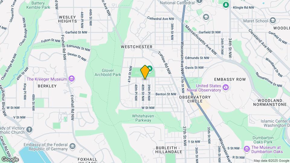 2341 40th St NW Map and Location Details