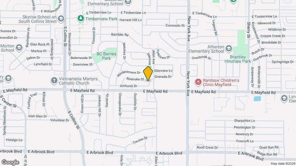 3304 Hanover Dr Map and Location Details