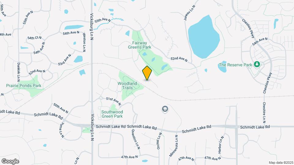 5135 Ranchview Ln N Map and Location Details