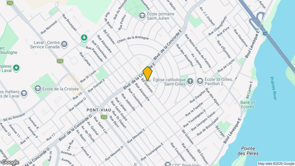 357 Goineau Boul Map and Location Details