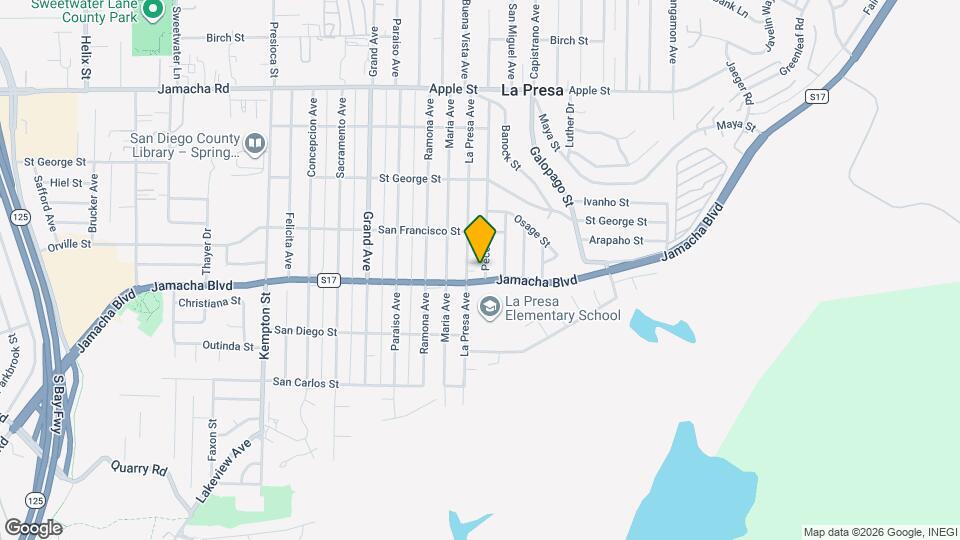 612 Pecos St Map and Location Details