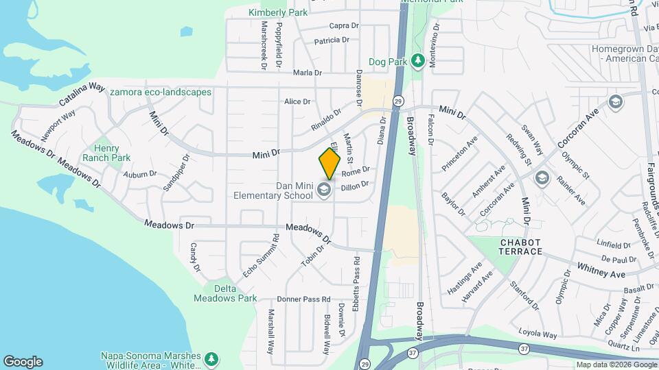 1206 Elliott Dr Map and Location Details