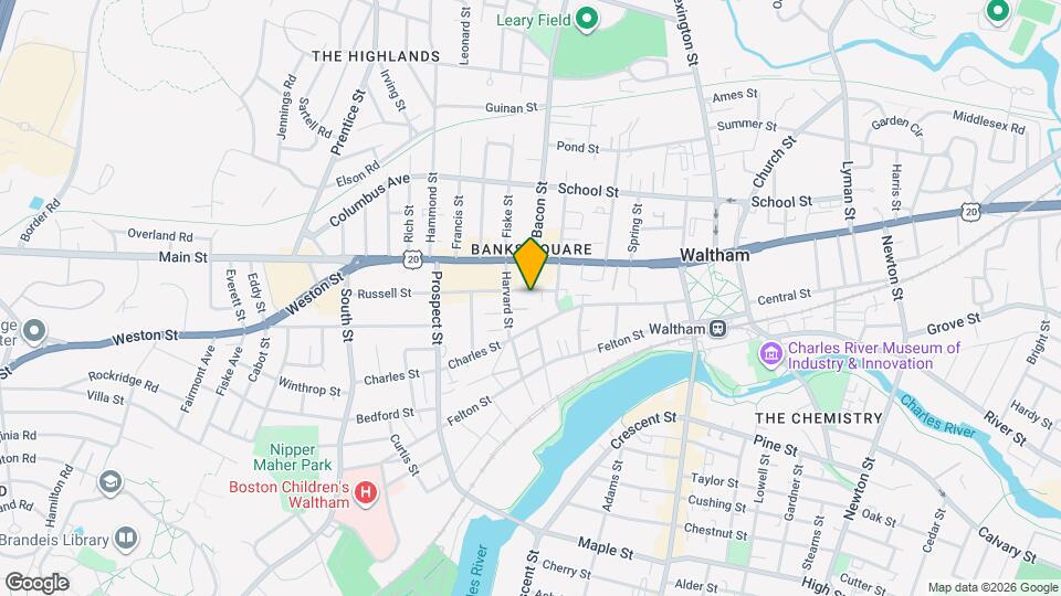 20 Russell St Map and Location Details