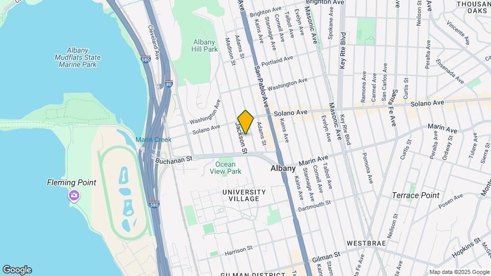 933 Jackson St Map and Location Details