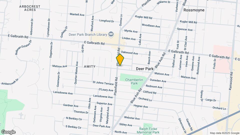 Deer Park Apartments Map and Location Details