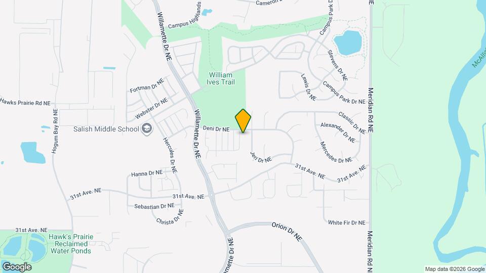 3358 Nova St NE Map and Location Details