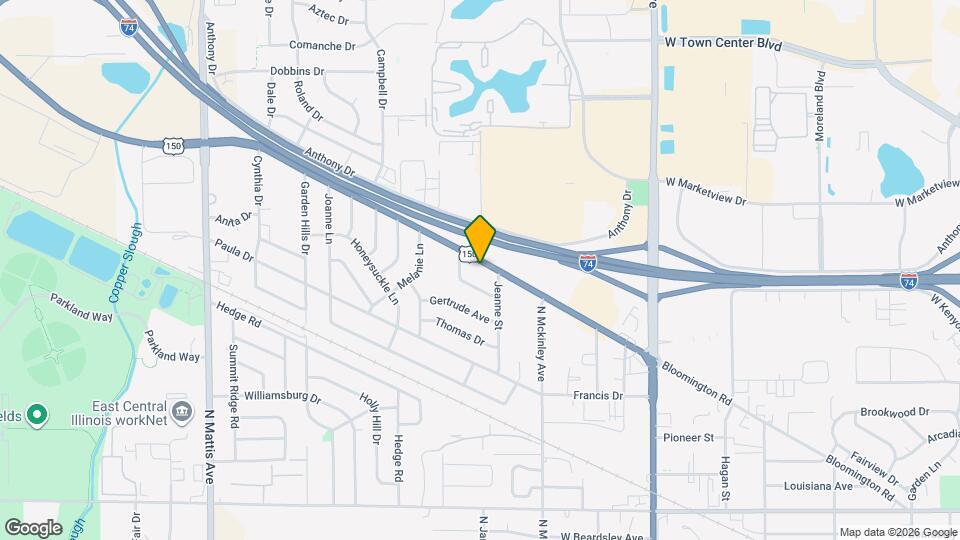 1205 W Bloomington Rd, Unit 1205West Map and Location Details