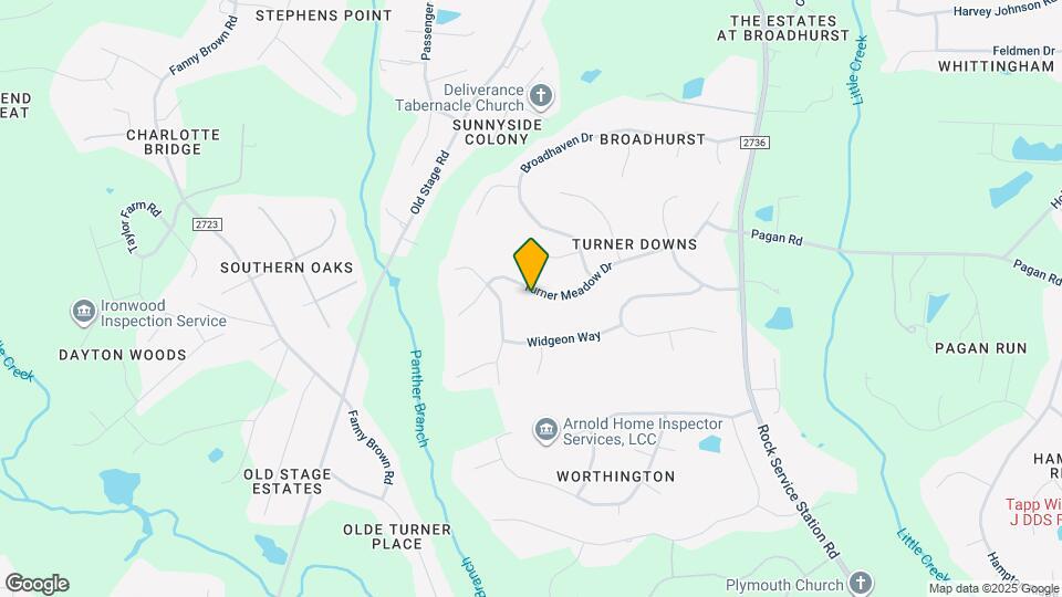 1241 Turner Meadow Dr Map and Location Details