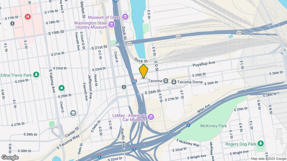 Bode Tacoma Dome Mapa y Detalles de la Ubicación