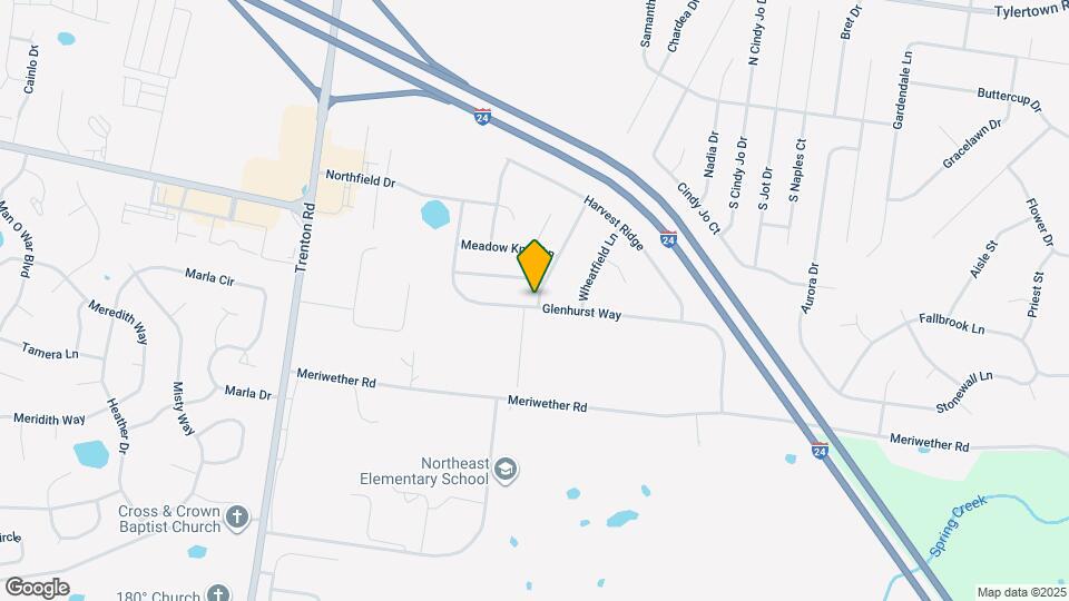 993 Glenhurst Way Map and Location Details
