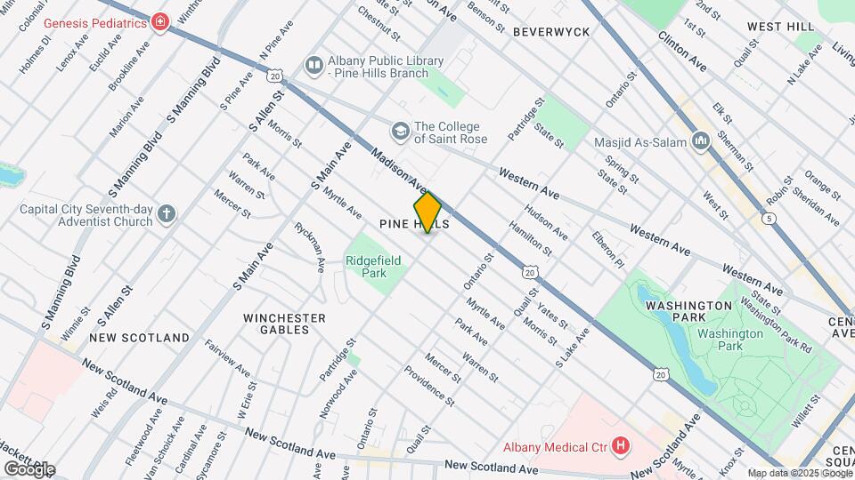 260 Partridge St Map and Location Details