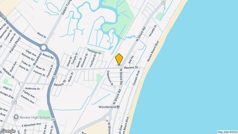 508 Revere St Map and Location Details