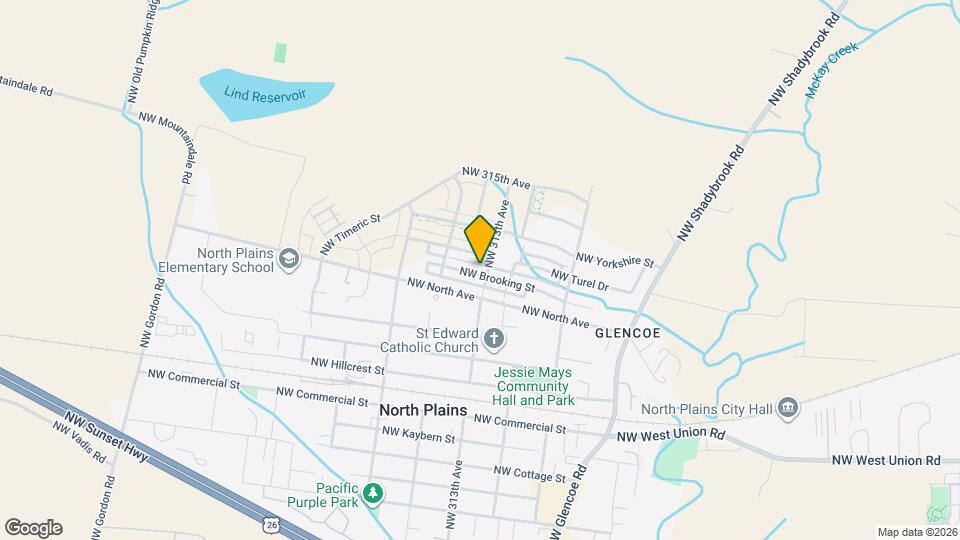 31331 NW Brooking St Map and Location Details