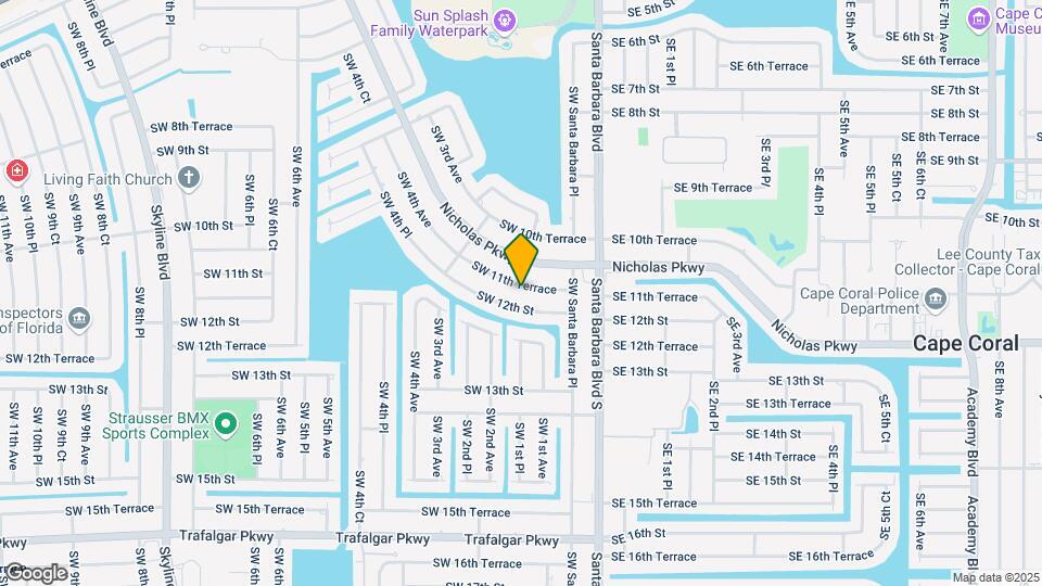 130 SW 11th Terrace Map and Location Details