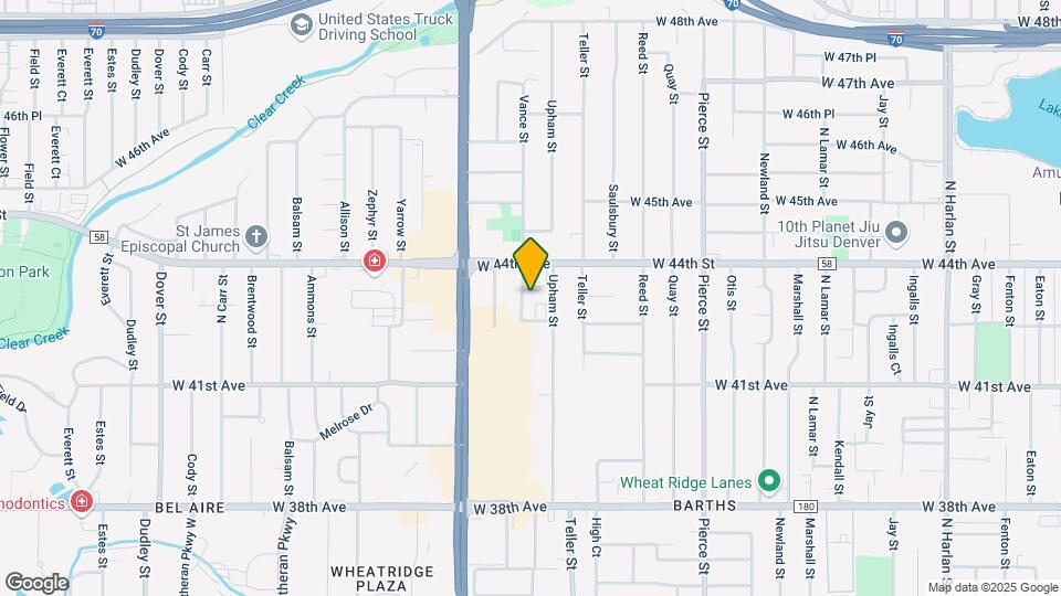 Wheat Ridge Town Center Apartments Mapa y Detalles de la Ubicación
