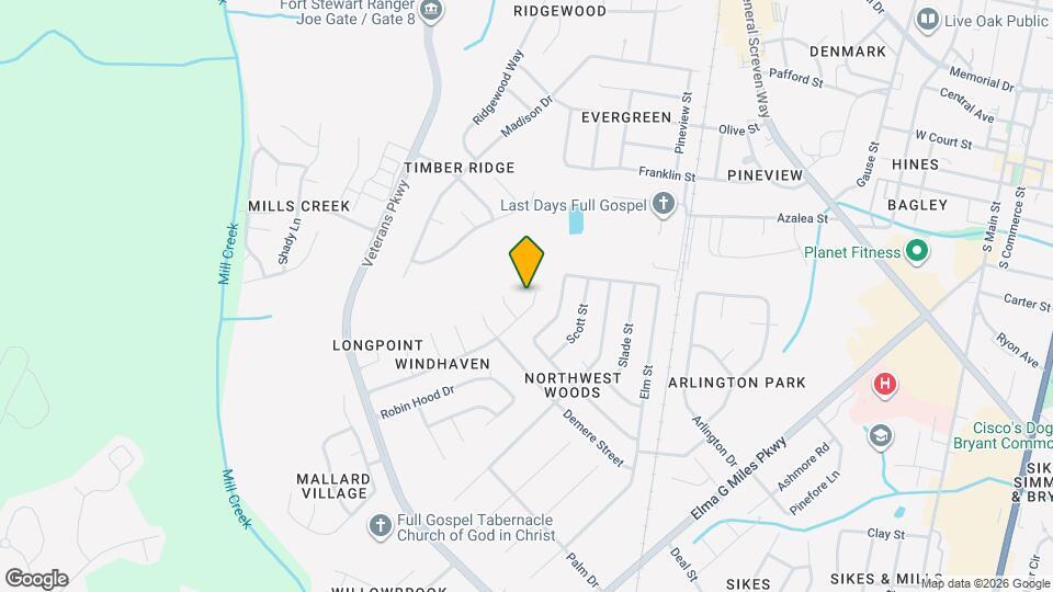 664 Windhaven Dr Map and Location Details