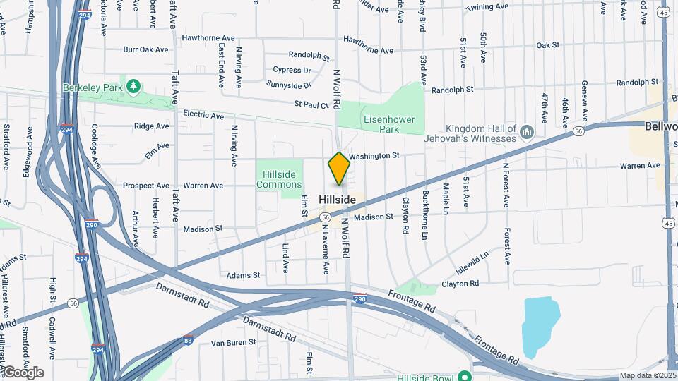 438 N Wolf Rd Mapa y Detalles de la Ubicación