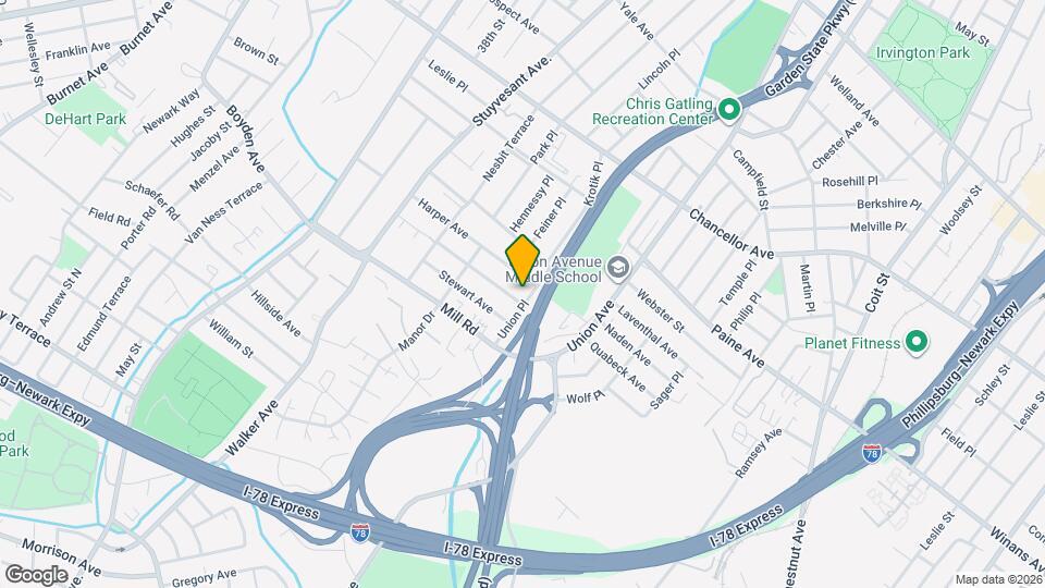 49 Union Pl Map and Location Details