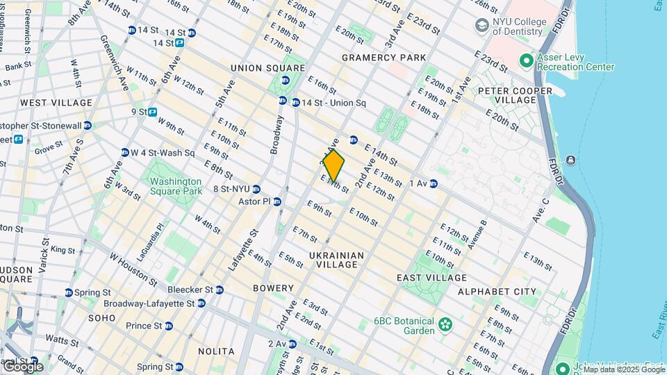 222 E 11th St Mapa y Detalles de la Ubicación