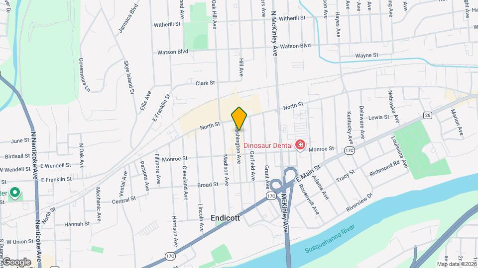 24 Washington Ave Map and Location Details
