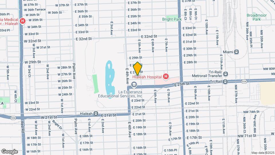 475 E 26th St Map and Location Details