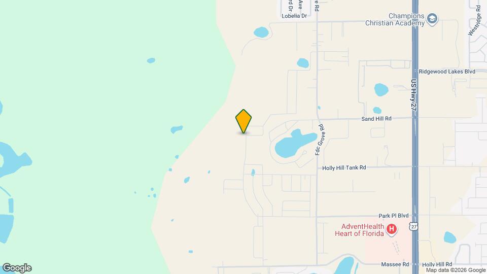 654 Park Pl Blvd Map and Location Details